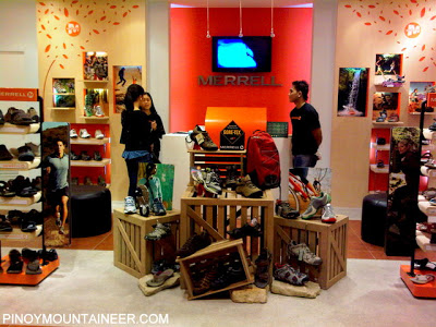 Merrell concept store on sale