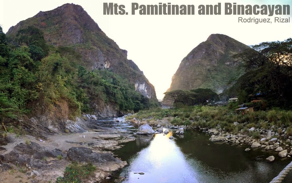 Mt. Pamitinan (426+) and Mt. Binacayan (424+) in Rodriguez, Rizal