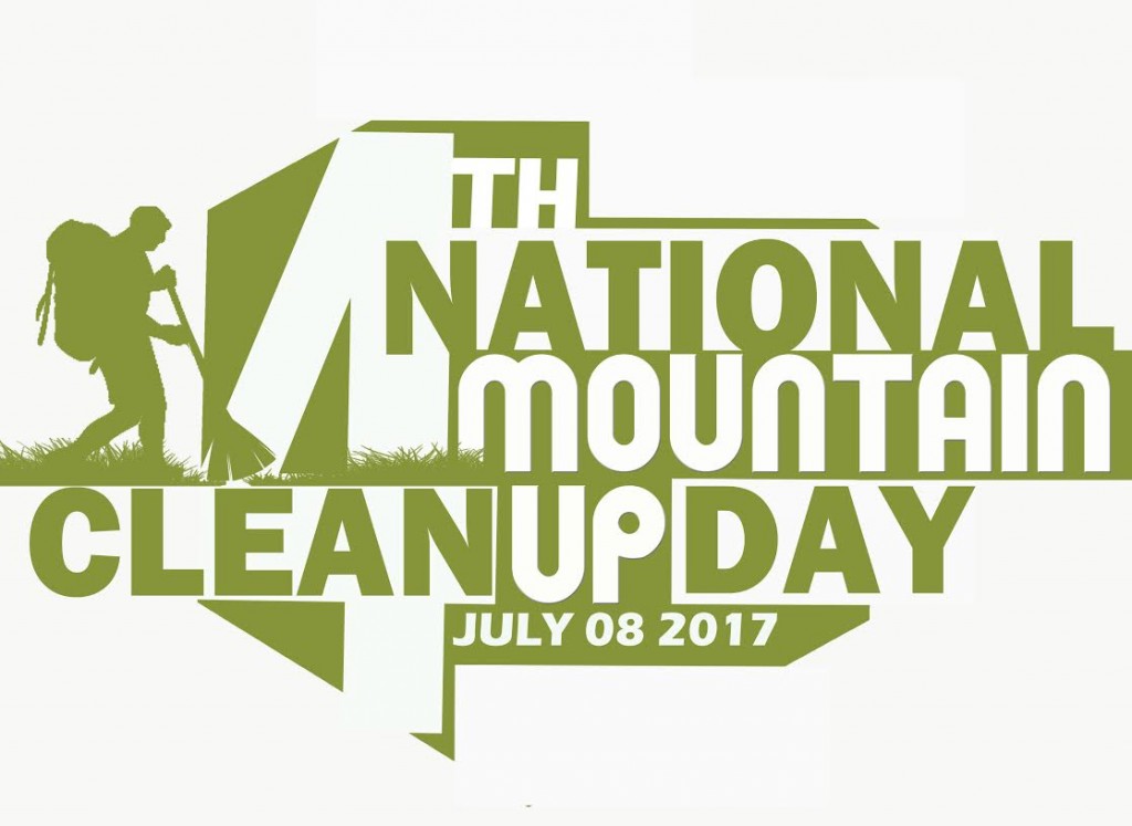 National Mountain Cleanup Day 2017 logo